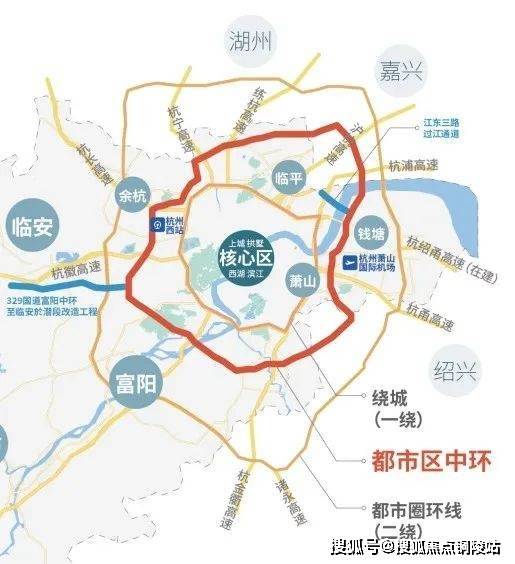 杭州中環(huán)最新規(guī)劃圖，塑造未來城市新面貌的藍(lán)圖