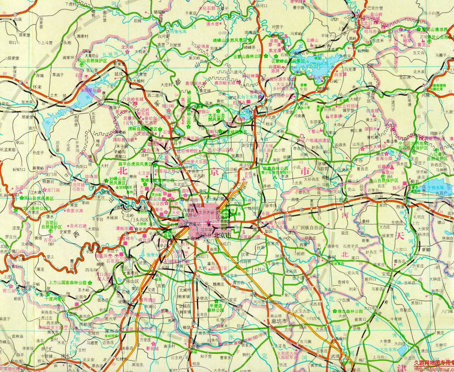 北京地圖最新版，古都新面貌探索指南